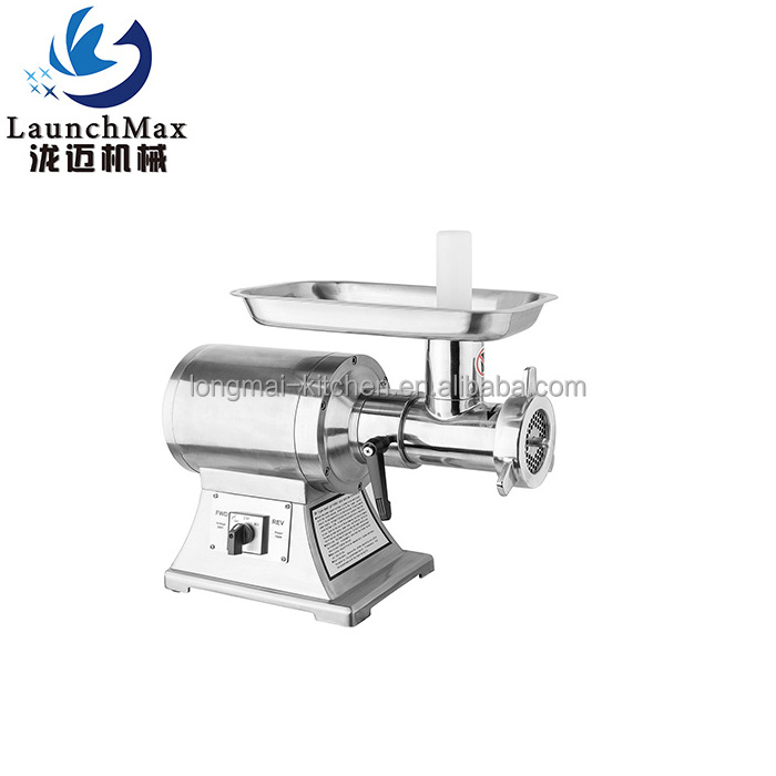 Electric Meat Grinder Commercial industrial Meat Mincer Stainless Steel  75kg / h meat grinder