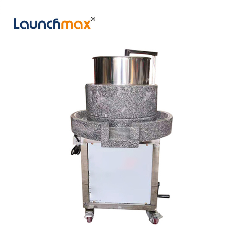 stone mill electric commercial Chinese steamed rice roll machine soybean milk machine grain stone mill