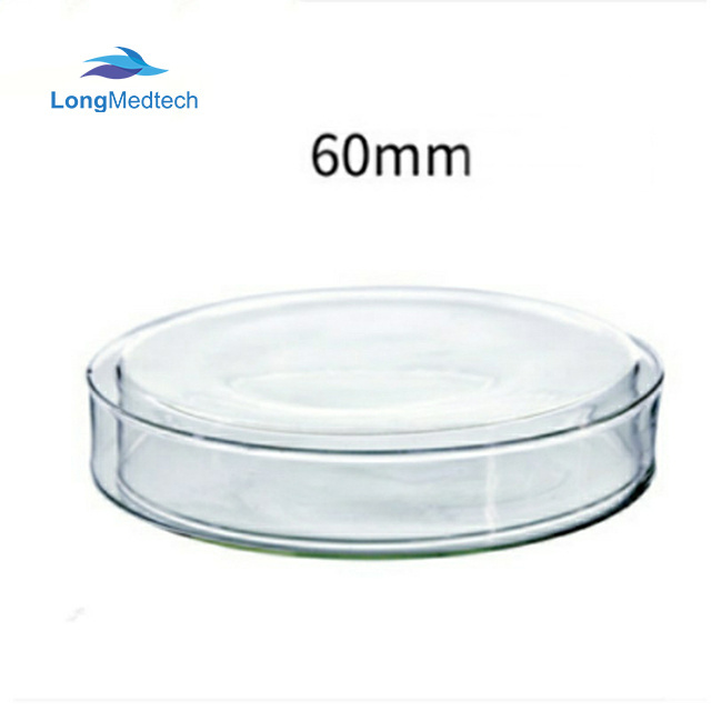 Cheap Different Sized Glass Petri Dish Culture Dish for Lab