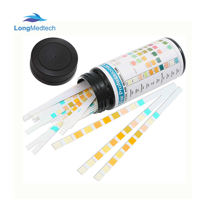 Urine Analysis Test Kit Urine Reagent Strips For 10 Parameter URS-10T