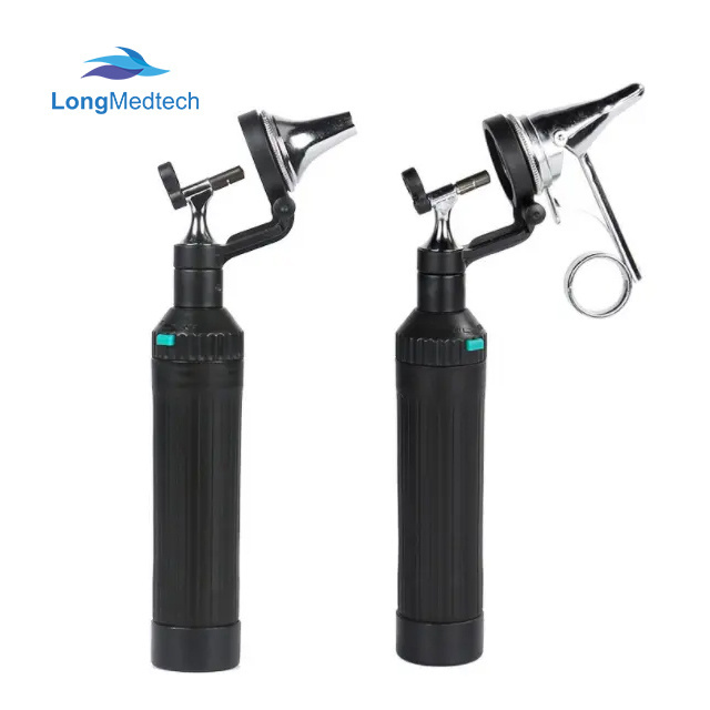 Portable ENT Diagnostic Set Eye Ophthalmoscope Nasal Otoscope Tongue and Laryngeal ENT Diagnostic Set