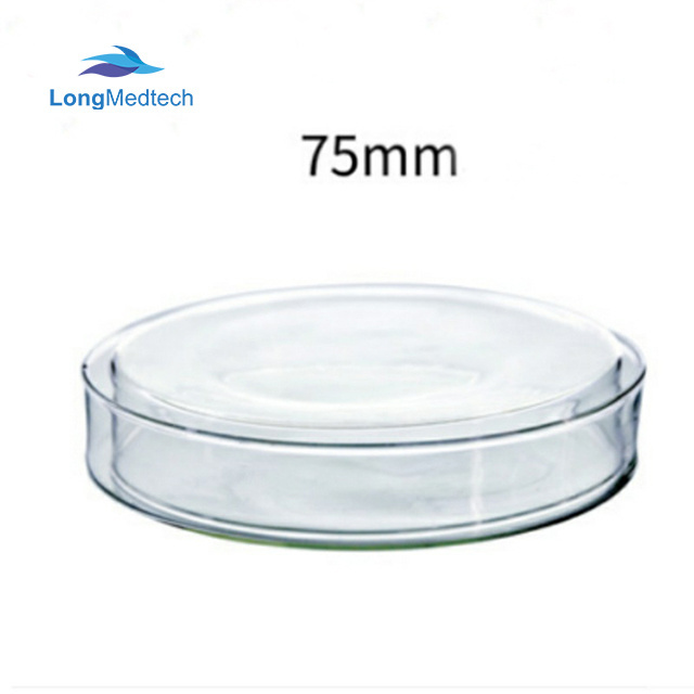 Cheap Different Sized Glass Petri Dish Culture Dish for Lab