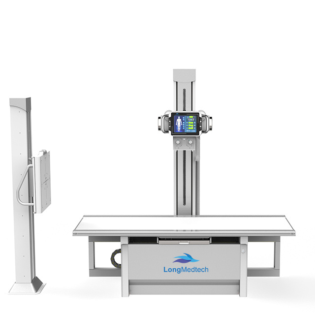 32KW 50KW 68KW Profesional Chest DR X Ray Prices Medical Radiology Diagnostic Digital Xray Equipment RX Digital X-ray Machine