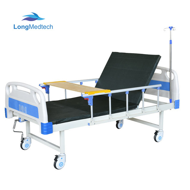 With CE ISO Cold Rolled Steel ABS manual healthcare patient medical hospital bed prices