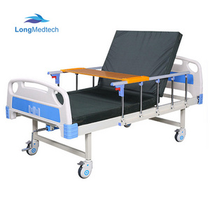 With CE ISO Cold Rolled Steel ABS manual healthcare patient medical hospital bed prices