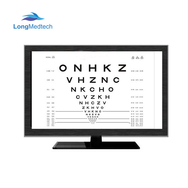 Eye Vision Digital Test Screen Lcd Led Visual Panel Chart Visual Acuity Chart