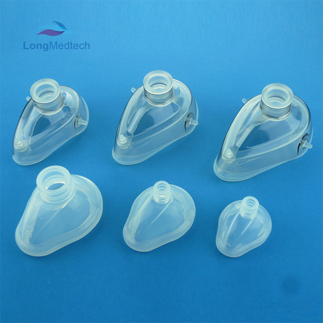 Reusable Silicone Solid Manual Oxygen Respiratory Ambu Bag