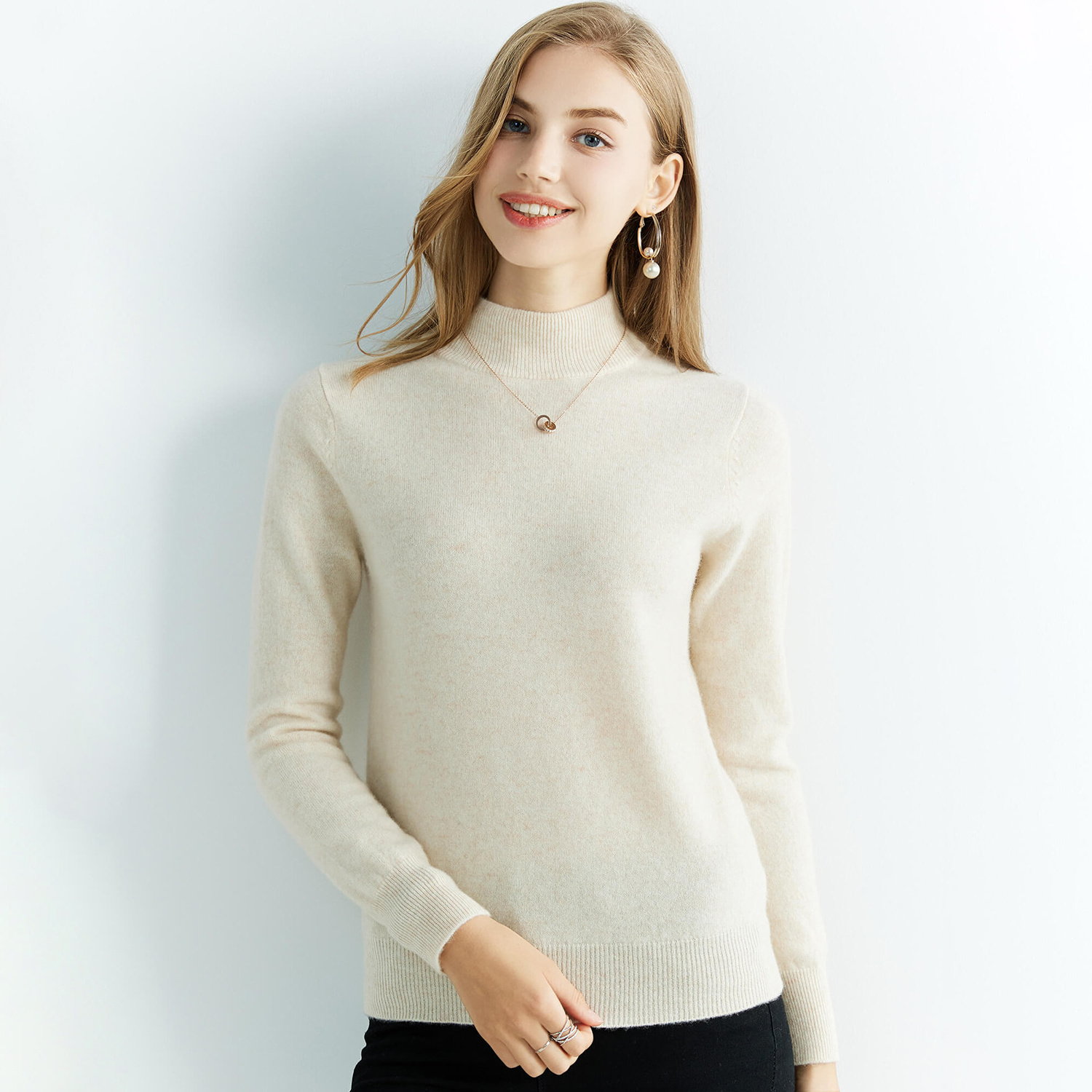 Custom Woolen Winter Jumper Factory Merino Wool Cashmere Comfort Unique Knit Sweaters