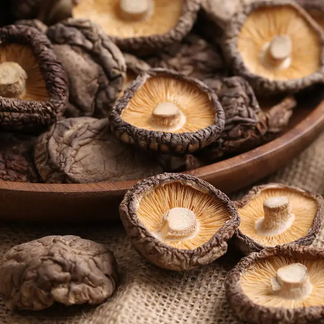 Bulk Dried Shiitake Mushroom Agricultural Products Chinese Black Mushroom