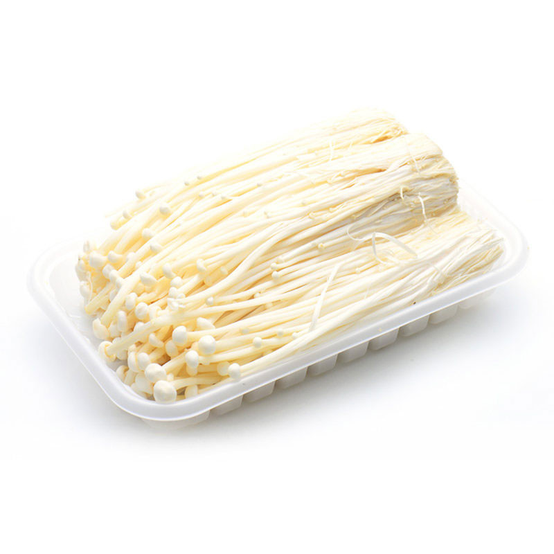 Great Quality Chinese Exported Factory Cultivated Growing Exotic Fresh Enokitake Fresh Enoki Mushroom