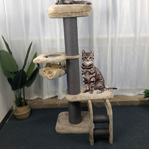 Longnew Pet New Katzenbaum Cat Trees Large Cat Tree Tower Hammock Bed