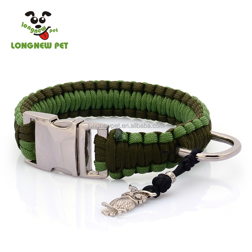 Cool Dog Leash And Collar Set Best Paracord Collar Accessories For Dog Collar With Charms