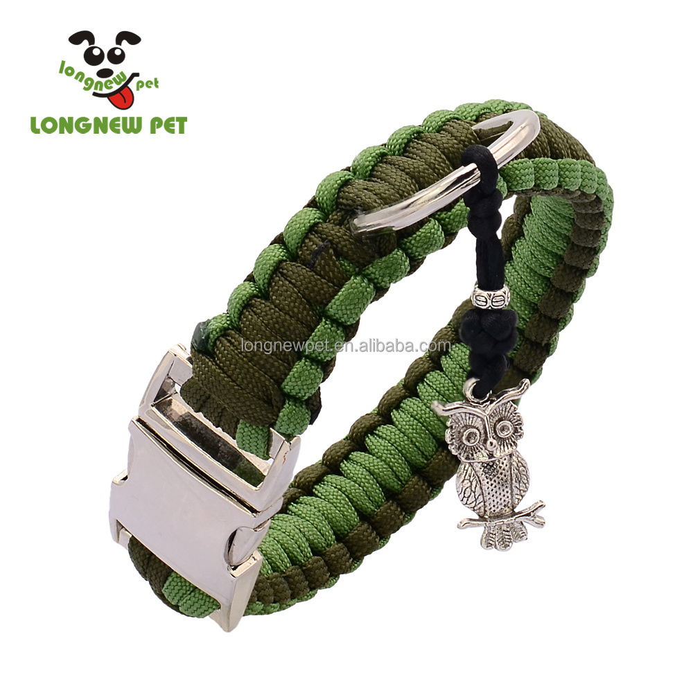 Cool Dog Leash And Collar Set Best Paracord Collar Accessories For Dog Collar With Charms