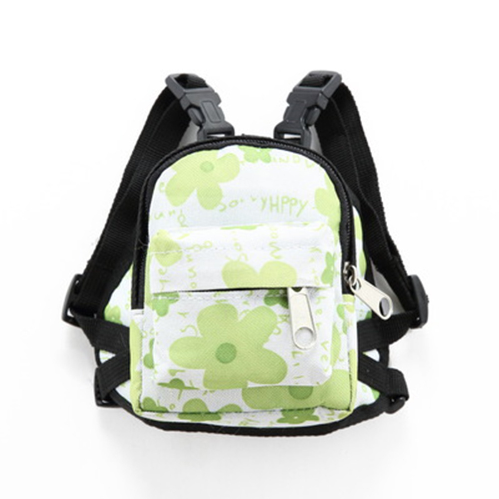 Cute Pet Backpack Harness Travel Outdoor Hiking Adjustable Leash Saddlebag for Small Dogs