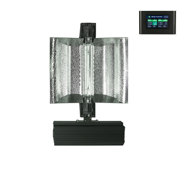 Hydroponics 1000W hps double ended grow light fixture with hps 1000w reflector