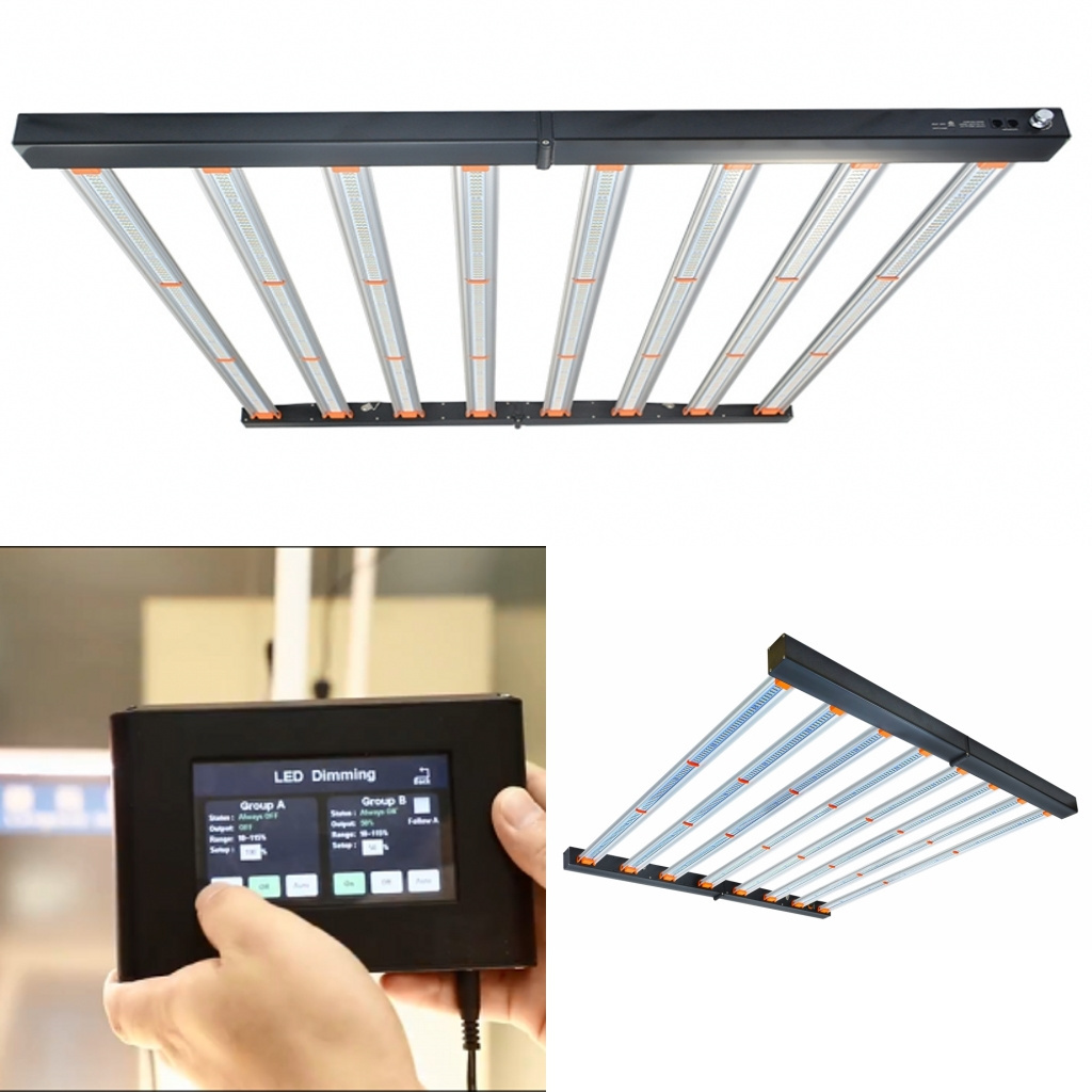 Hydroponic ETL DLC high efficacy Longbright driver top quality as meanwell spydr Ip65 led grow light 660W 650W 680W