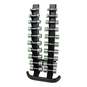 Vertical Storage Dumbbell Rack Commercial 10 Pairs Dumbbell Holder Rack Tower Dumbbell Rack Stand Set for Sale