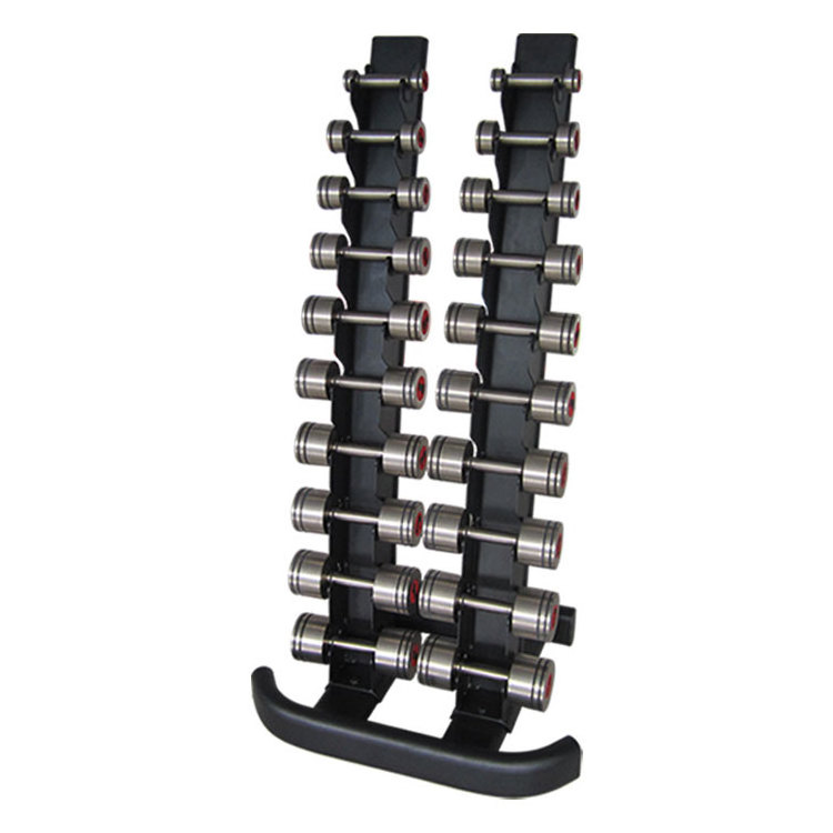 Vertical Storage Dumbbell Rack Commercial 10 Pairs Dumbbell Holder Rack Tower Dumbbell Rack Stand Set for Sale