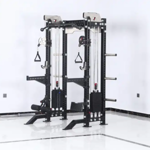 Gym Hot Sell Gym Equipment Cable Crossover Trainer Power Rack 3D Multi funcional Compact Smith Machine