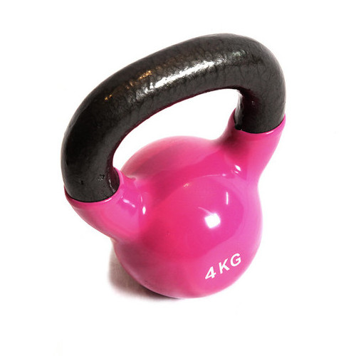 China Gym Equipment Competition Custom 2.5 To 32kg Cast Iron Vinyl Neoprene Sport Dumbbell Kettlebell Set