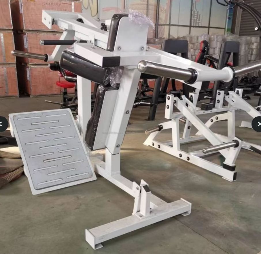 Hot Sale Chinese Factory Body Building Plate Loaded Machine For Gym Center Seated Squat Pendulum Machine