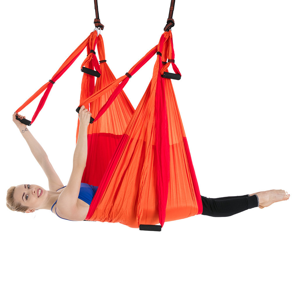 Drop Shipping Yoga Aerial Sling Swing Fly Aerial Hammock Air Flying Dance Yoga Hammock