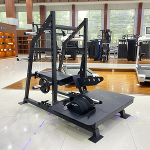 Gym Fitness Equipment Strength Plate Loaded Hip Trainer Dip Squat Exercise Pit Shark Hip Belt Squat Machine for Thigh Muscles