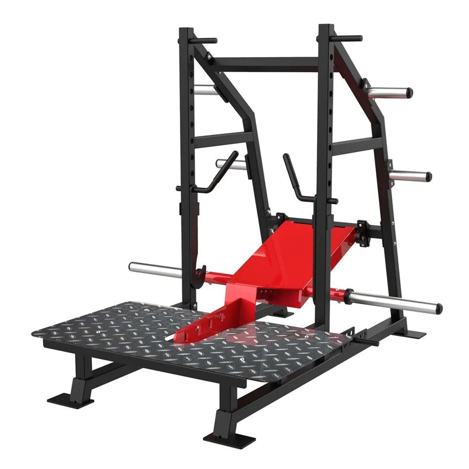 Gym Fitness Equipment Strength Plate Loaded Hip Trainer Dip Squat Exercise Pit Shark Hip Belt Squat Machine for Thigh Muscles