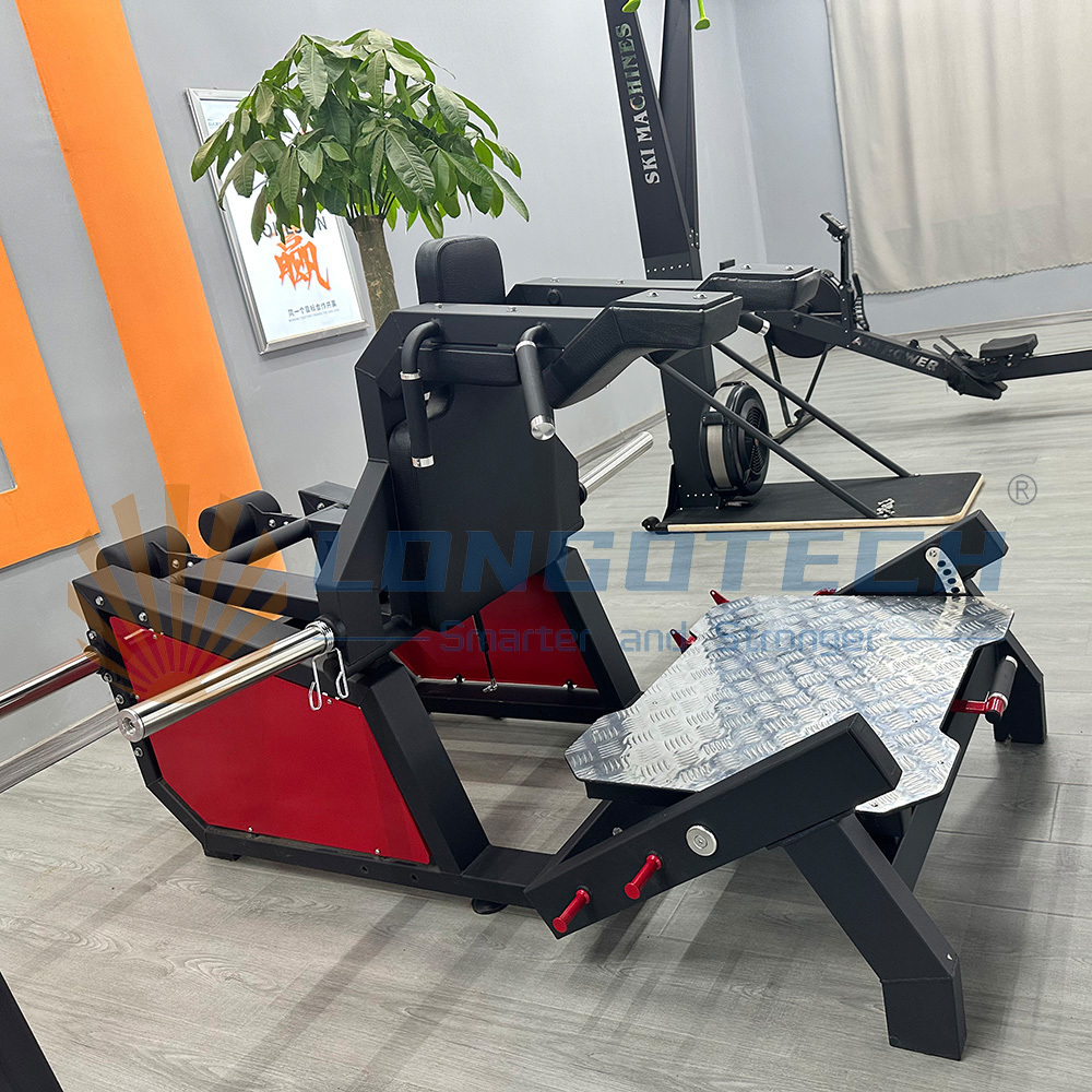 High Quality Commercial Combo Gym Exercise Fitness Equipment Hack-squat V Squat Leg Press Super Hack Squat Machine