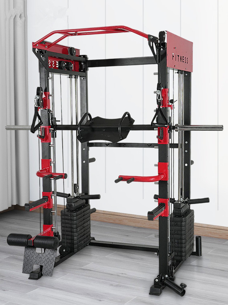 Cheap Smith Machine Home Gym Equipment Multi Gym Smith Machine Power Rack Smith Machine