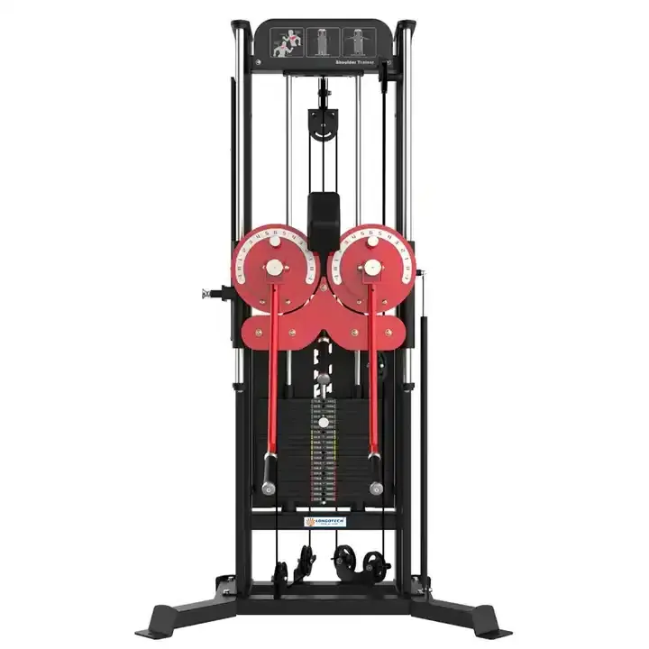 Pin-loaded Multi Flight Standing Lateral Raise Strength Training Machine For Shoulder Back Chest Exercise