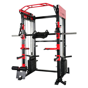 Cheap Smith Machine Home Gym Equipment Multi Gym Smith Machine Power Rack Smith Machine