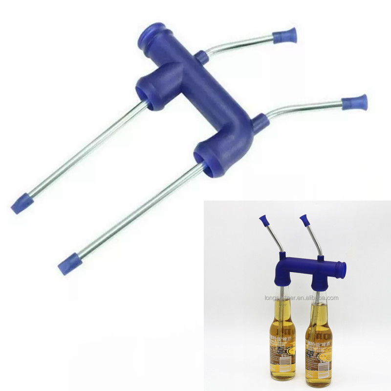 New Popular Product Double Beer Chug,Beer Snorkel ,Beer Bongs Use for Nightclub.