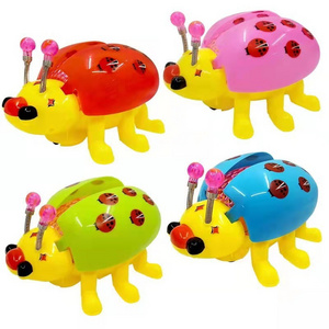 New in our store Trendy style leash electric universal flashing beetle seven-star ladybug toy beetle