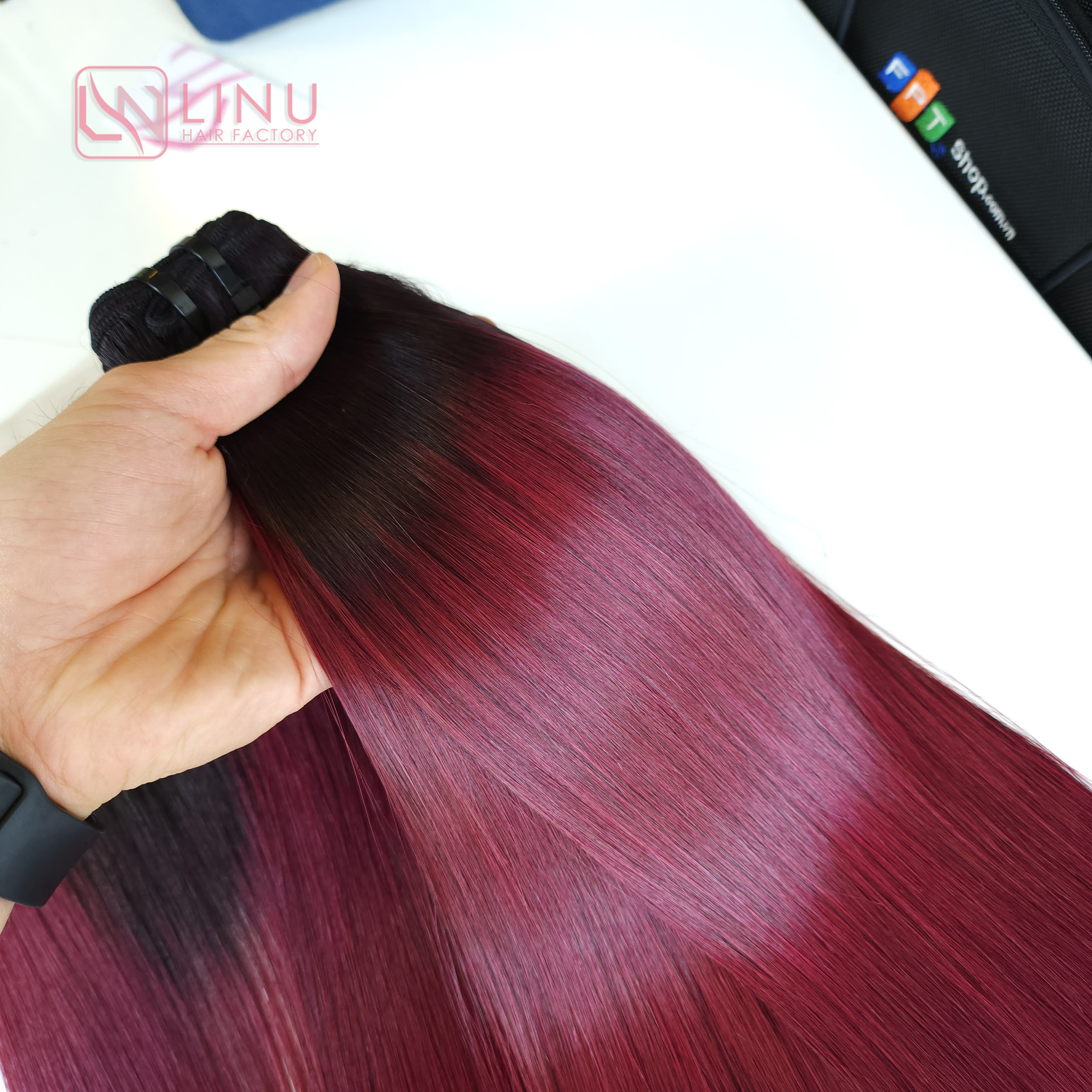 New Brand Closure lace straight colored hair wholesale price 100% Natural Human hair Remy Hair Top Selling