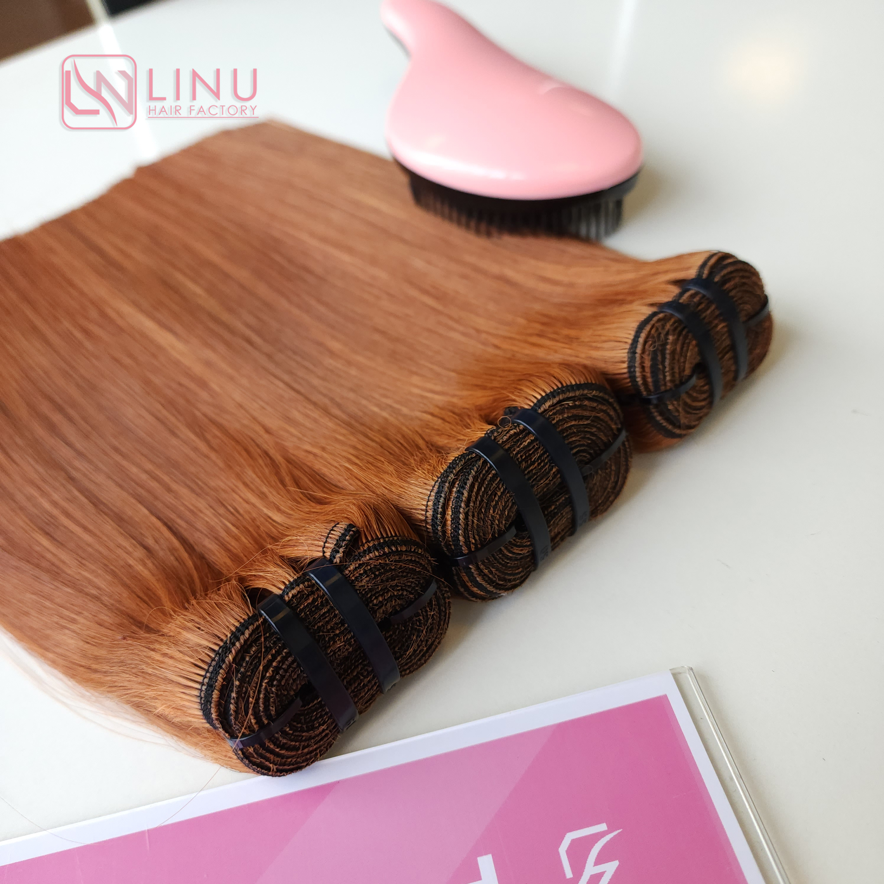 2023 New Weft Popular Human Hair 100 Raw Hair vietnamese machine weft to make bob wig Silky straight