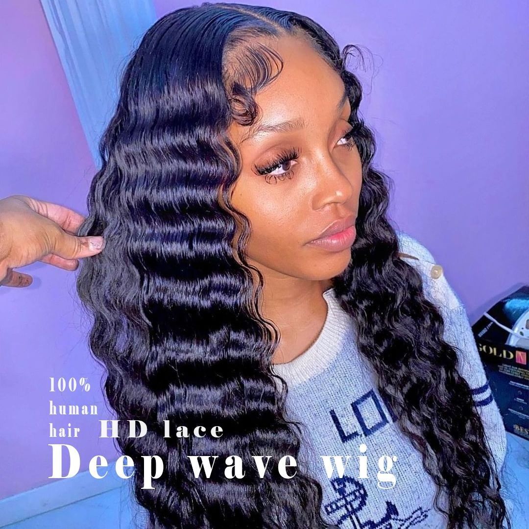 Lace Front Wigs for Black Women 100% Vietnamese Raw Hair Extensions Black Color customize Texture