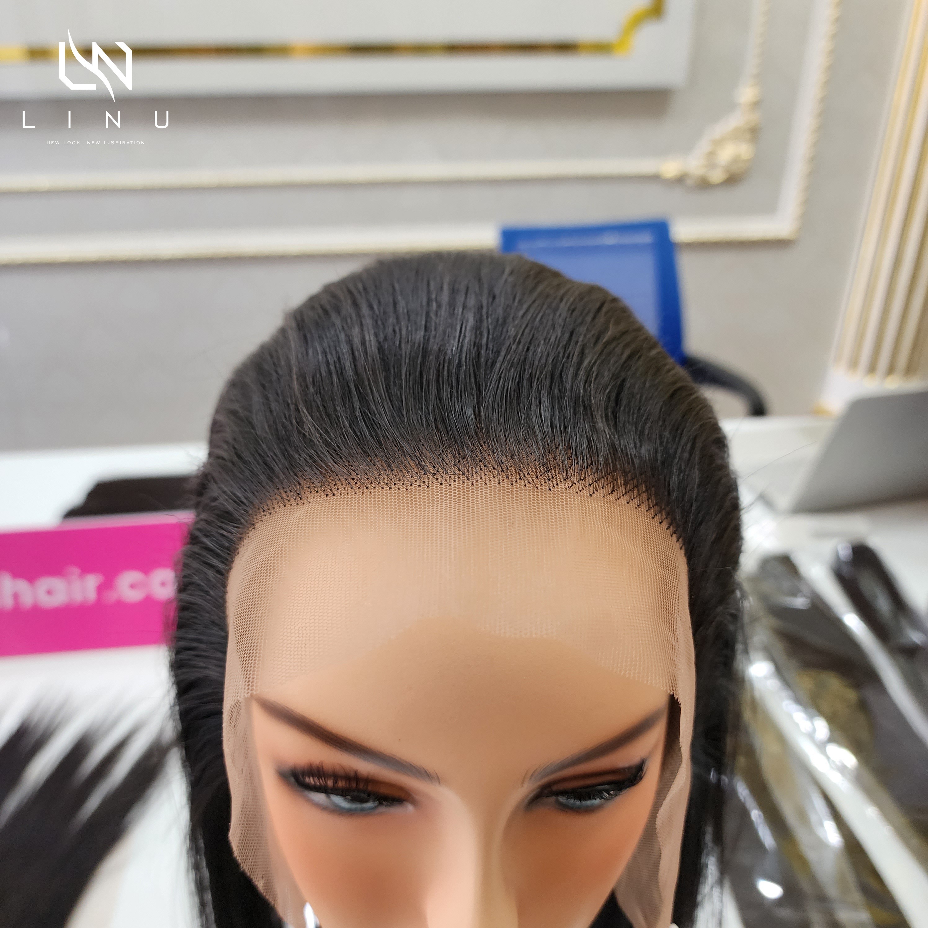 Frontal Lace raw Vietnamese hair HD closure best quality wigs for women virgin hair Vendor