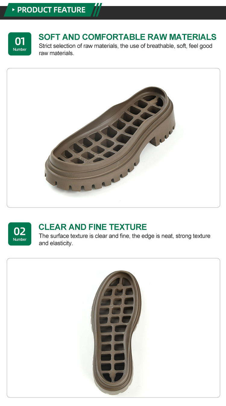 High quality rubber shockproof EVA sneaker soles for shoe making