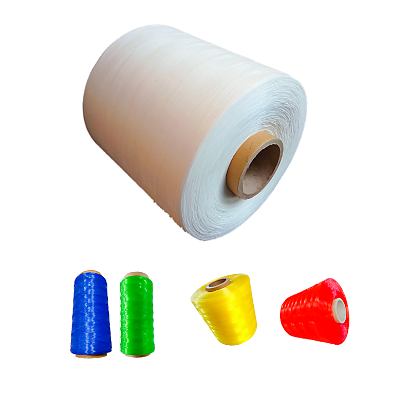 UV Stabilized High Strength HDPE PP Raffia Raw Materials Mono filament Yarn For Shade Net Fabrics Cordage