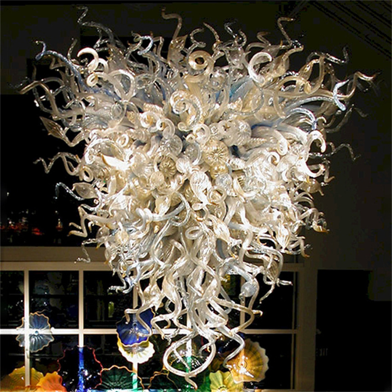 Longree Decorative Lighting Fixture Murano Hand Blown Glass Chandelier