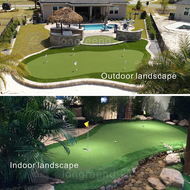 LONGREEND customized Mini golfGreen Golf putting green backyard golf course