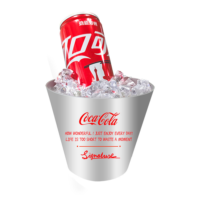 aluminum cooler beer cup gift small ice bucket