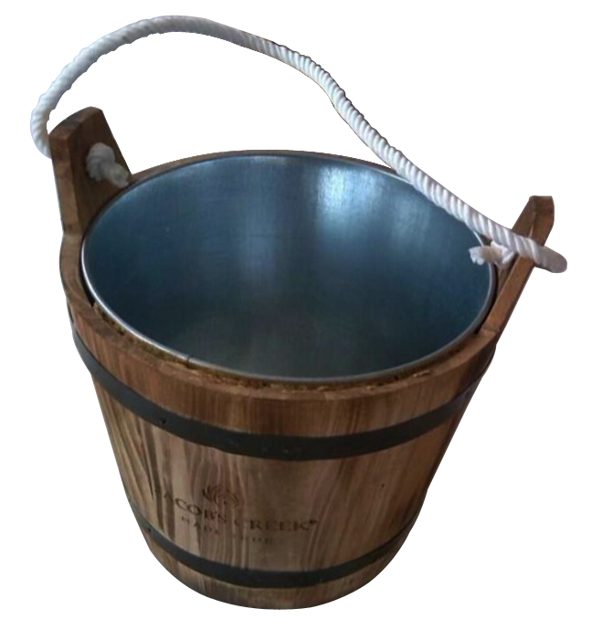 wood  ice bucket