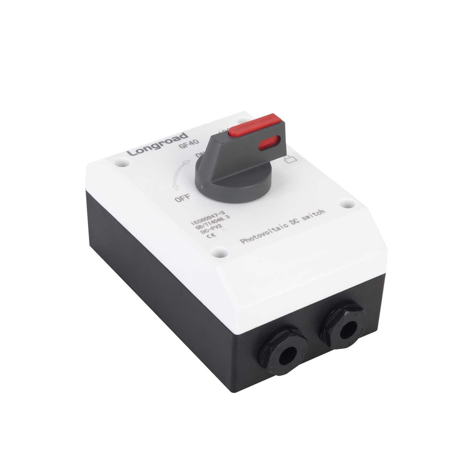 IP66 waterproof DC 1200V 16A 25A 32A 63A isolator isolation disconnect switch with solar connector TUV certificate