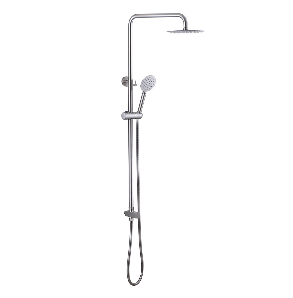 2023 Hot Sale All Weather Chrome Stainless Steel Beach Garden Pool Outdoor Shower