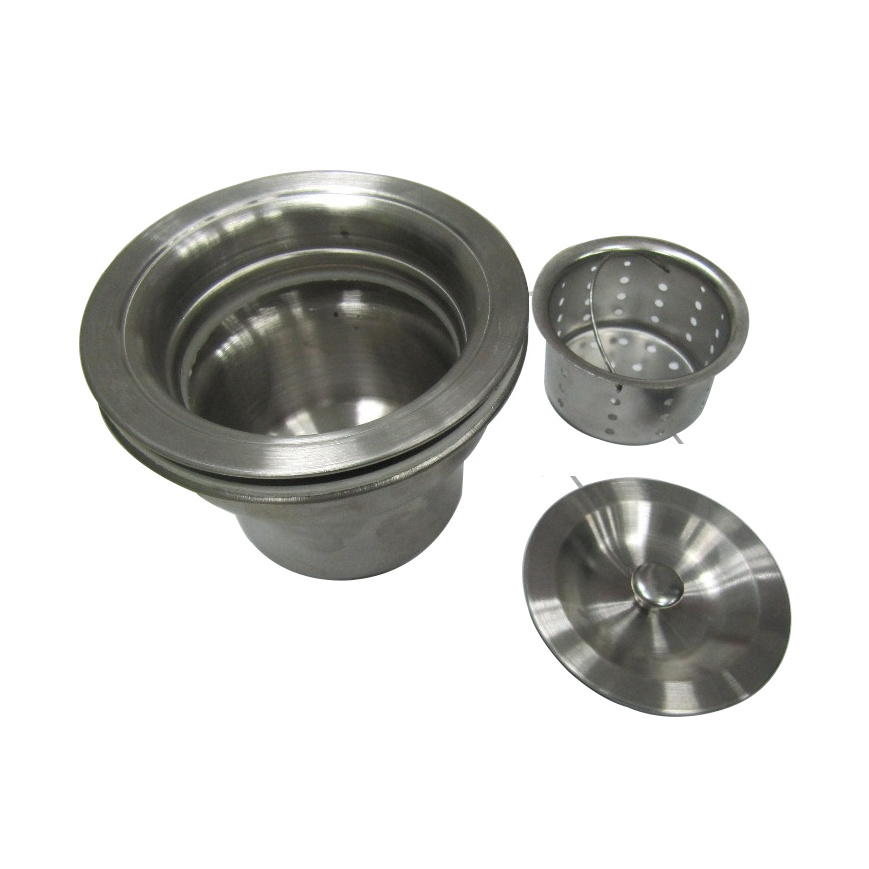 New Product Factory Supplier Longrun Cheap Basket Strainer Drainer Stainless Steel Sink Strainer