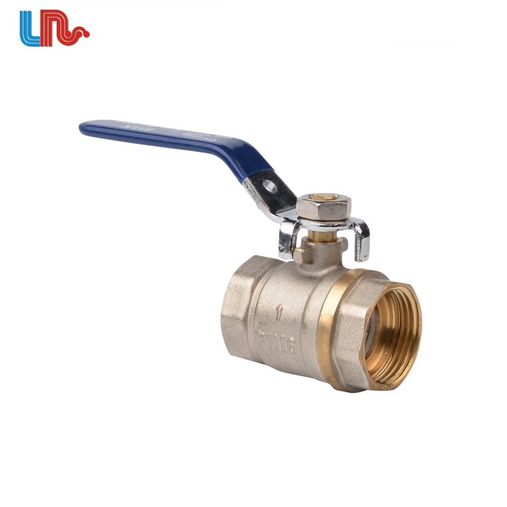 Longrun High Quality Hot And Cold Water Mixer Valve Brass Shower Faucet Brass Ball Valve