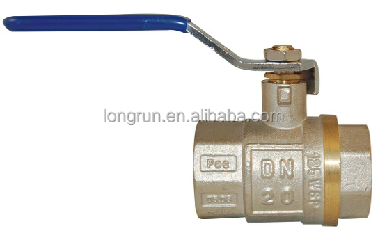 Longrun High Quality Hot And Cold Water Mixer Valve Brass Shower Faucet Brass Ball Valve