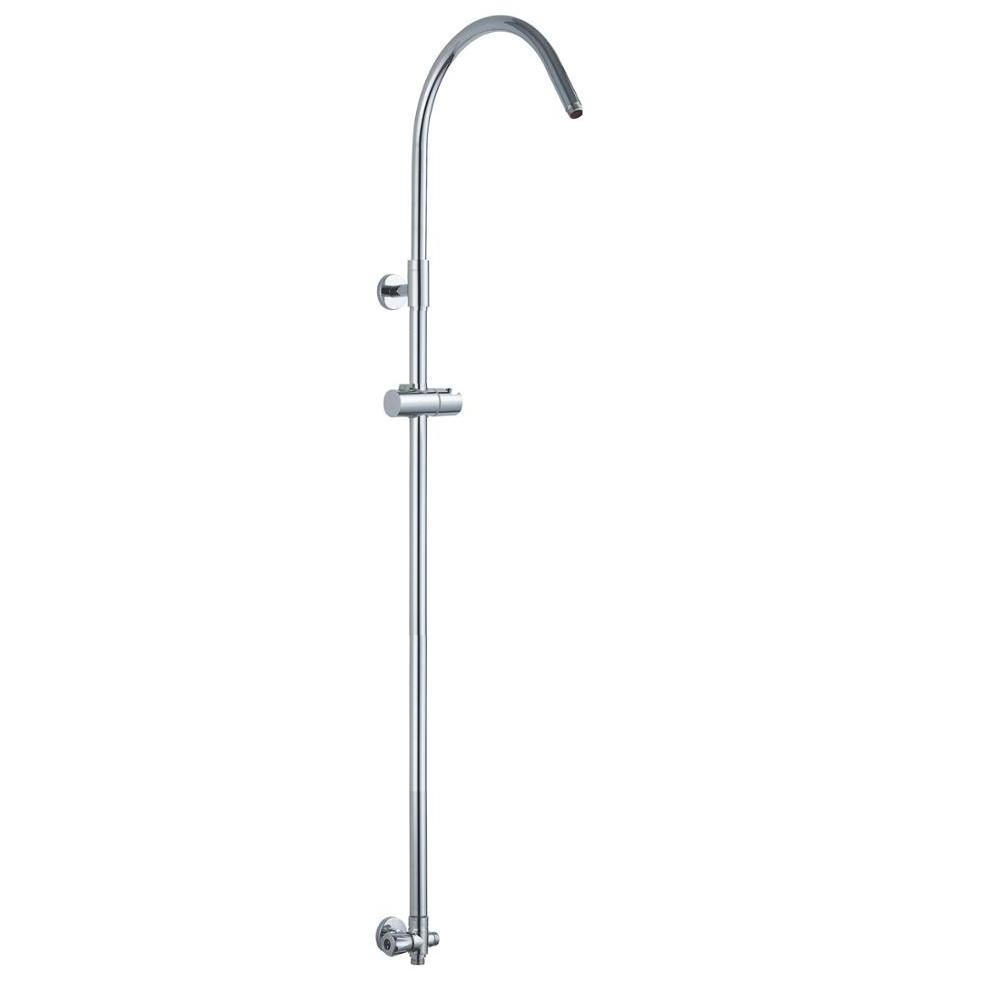 Stainless Steel Shower Sliding Bar Shower Bathroom Portable Arm Faucet  Pipe